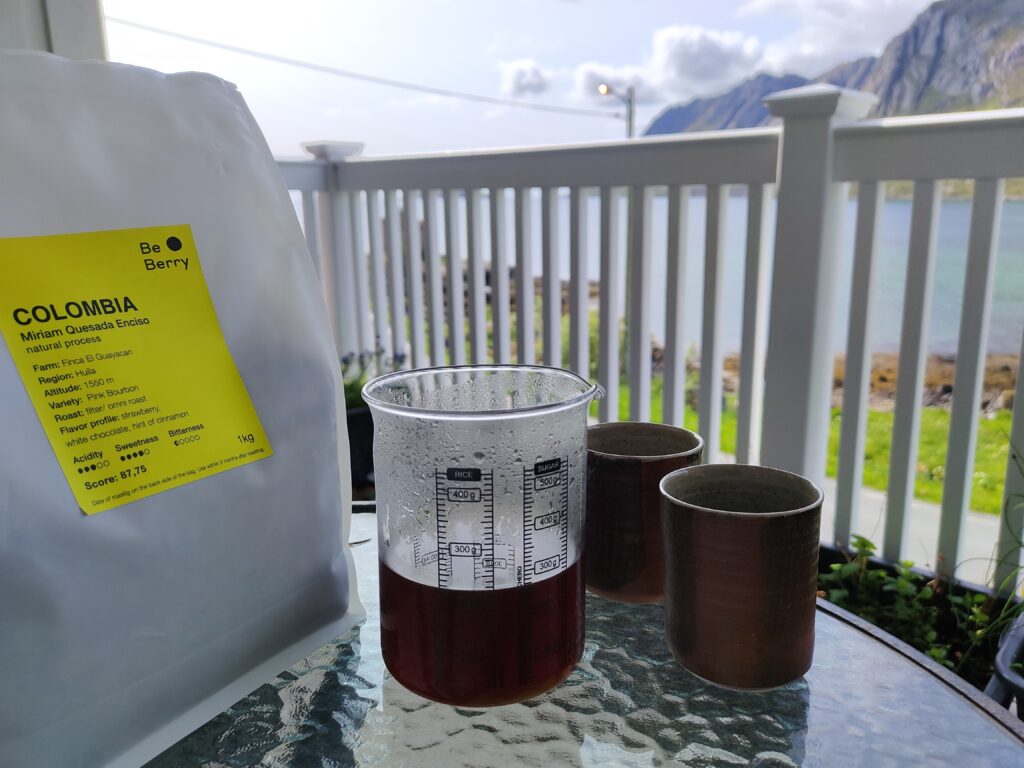 visitors could try amazing V60 made from quality roasted beans by BeBerryCoffee